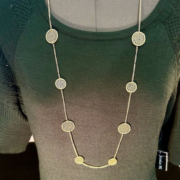 NWT Jessica Howard Women's Sweater Dress in Hunter Green.  Size Large - Picture 13 of 13